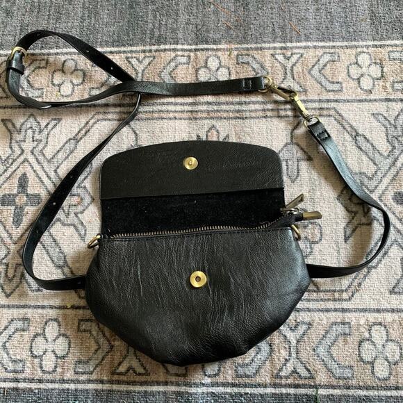 Anthropologie Faux Leather Belt Bag - Picture 2 of 4